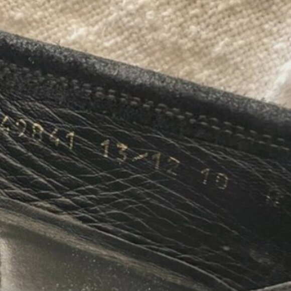 Men's Allen Edmonds Fiesole Loafers Black Suede Made in Italy 10 D - Picture 15 of 16